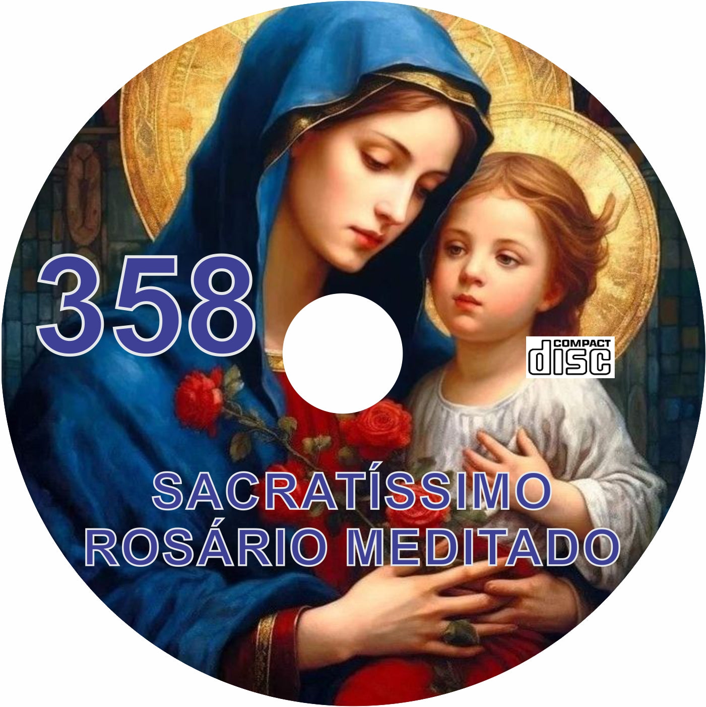 CD Rosário Meditado 358 CD Rosário Meditado 358